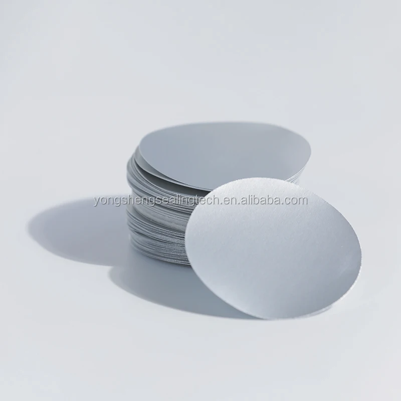 One-piece  Aluminium foil heat  Induction Seal Wad for PE/PP/PET/Glass Bottle