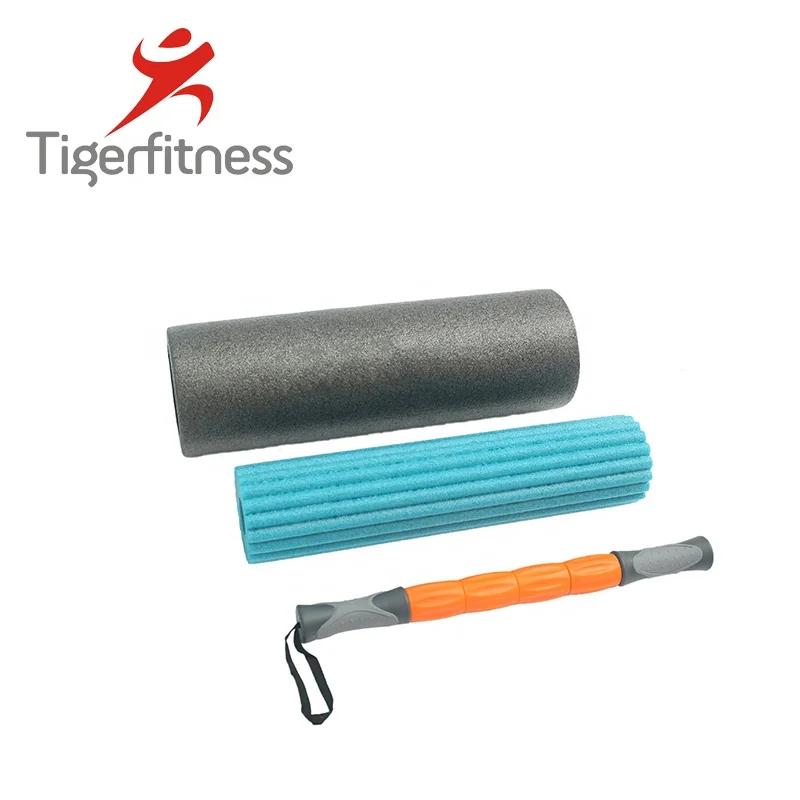 Adjustable 3-speed Foot Back Massage foam roller for deep tissue massage