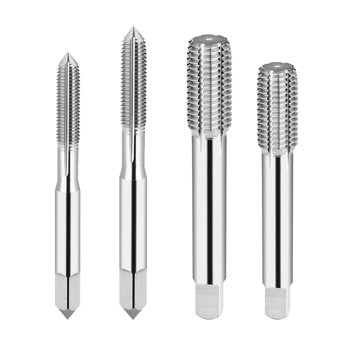 Straight flute tap and spiral tapping tool for high speed steel machine tapping machine electric