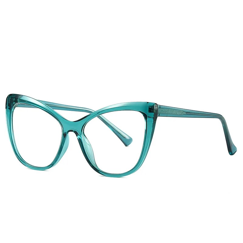 New product for 2021 fashion cat eye optic frame anti- bluelight glasses for computer  blue light blocking glasses
