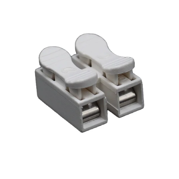 china cheap price electric pp 2-way quick connect spring terminal block