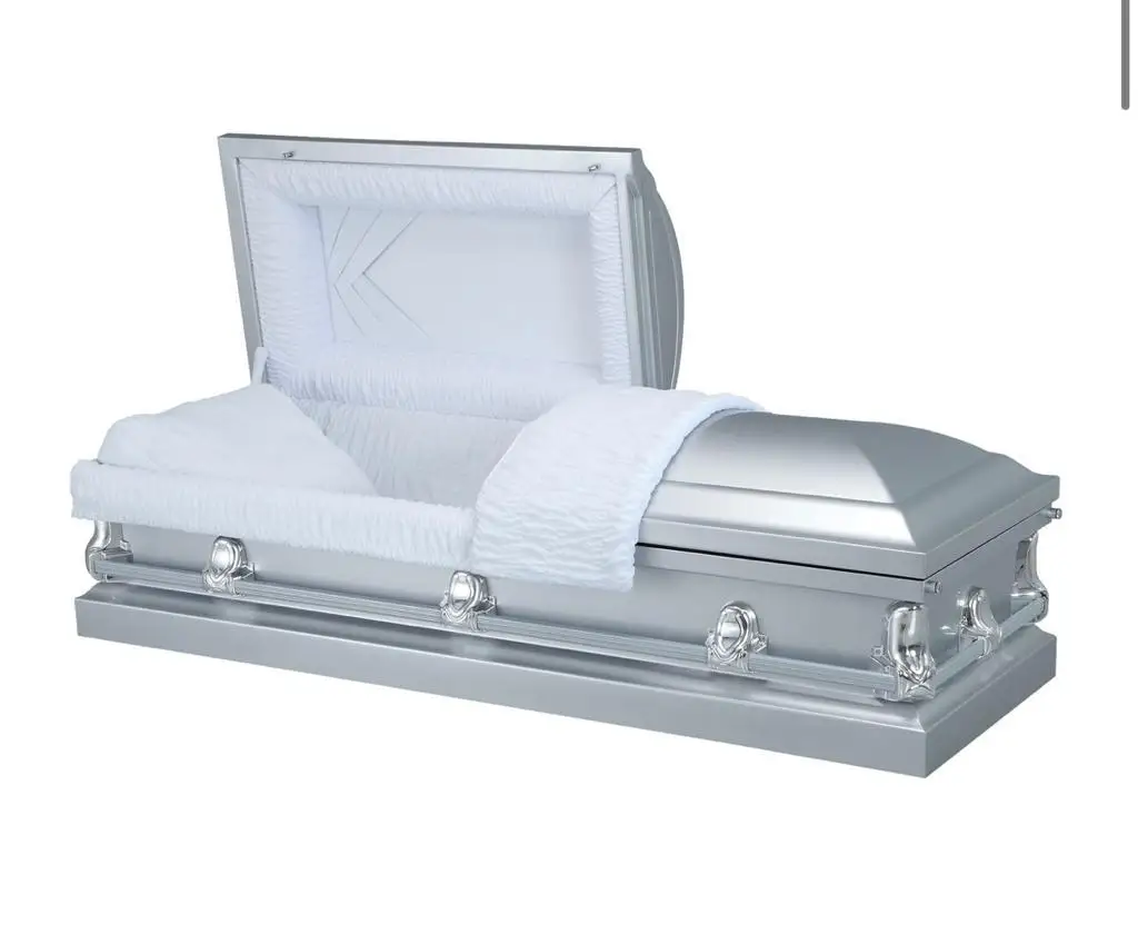 Funeral metal casket made in China baby caskets