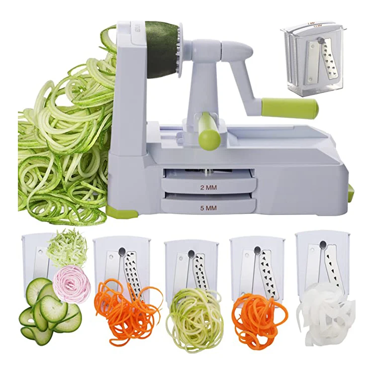 B435-A Kitchen tools long curly vegetable slices spiral potato cutter