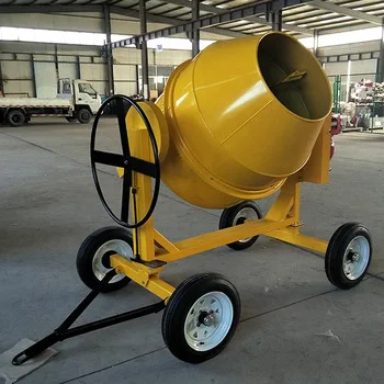 hot-selling mim concrete mixer on a trailers JQ 600L ATV small motor mobile 300L concrete cement mixer machine for Construction