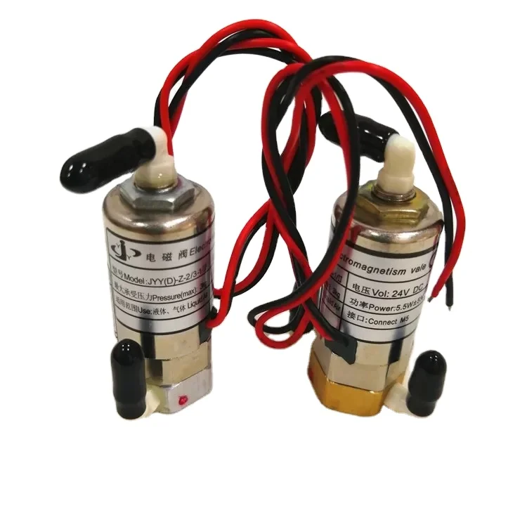 5.5W 24V 3ways jyy solenoid valve electromagnetism valve for infiniti crystaljet printer