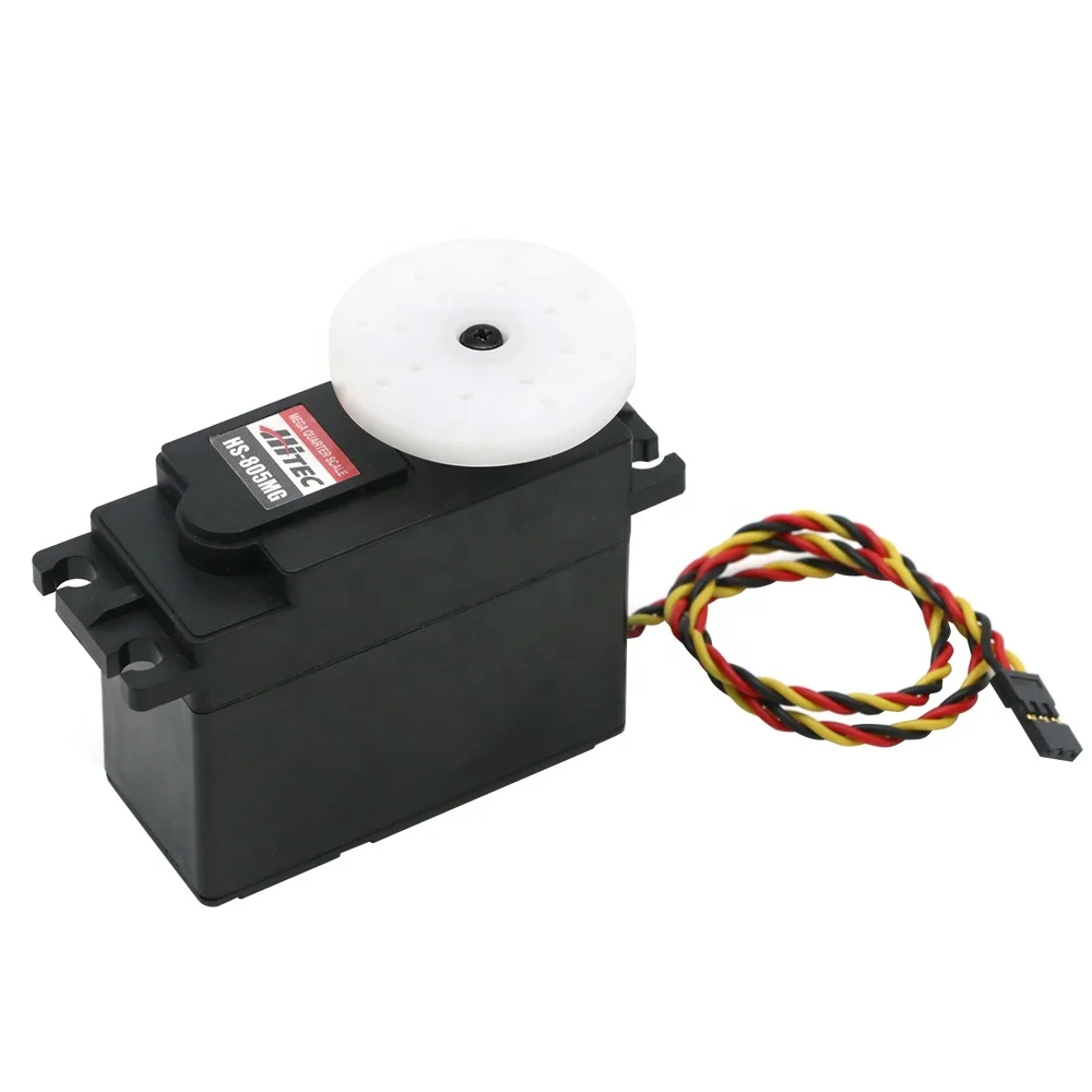 Hitec HS-805MG hs805 мг 4 8 В-6 0 В водостойкая пыленекая мега-металлическая Шестерня мм выходной вал двойной шариковый подшипник сервопривод для 1/5-го автомобиля
