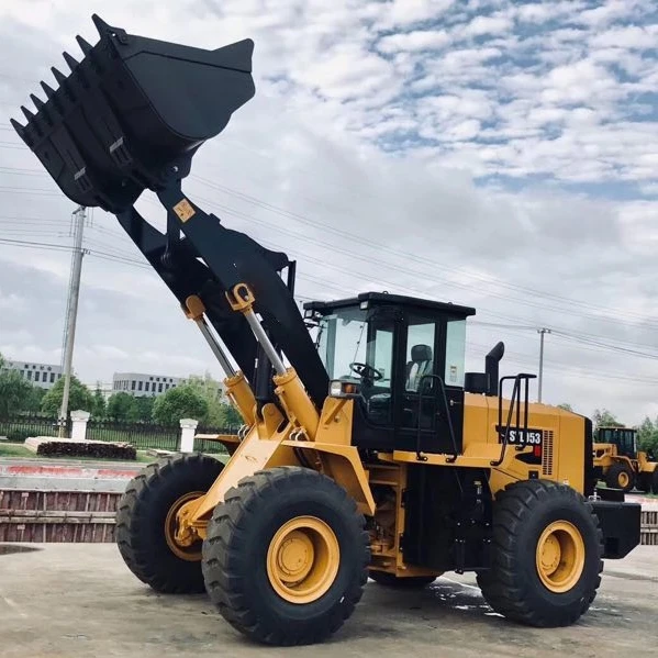 5 Ton SYL953H Articulated Wheel Loader with Optional Multiple Buckets