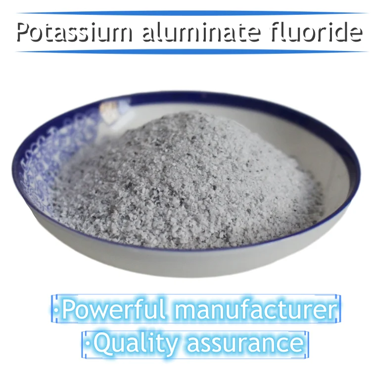 0.5-1.5mm High Purity Potassium aluminate fluoride fluxing agent KAlF4 K3AlF6 PAF Potassium cryolite for grinding wheel