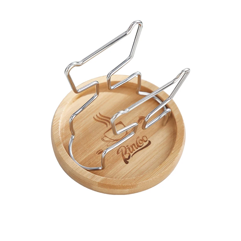 Bincoo Coffee Filter Paper Holder Ear Coffee Filter Storage Holder Rack Tissue Box Shelf Coffee Tool