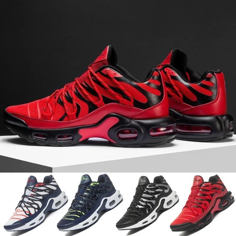 Trendy 2023 Air Cushioned Breathable Man Casual Male Shoes Running Platform Mens Designer Walking Shoes Sneakers for Men