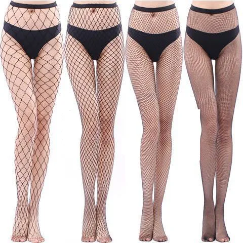 Wholesale high quality Women High Waist Tights Fishnet Stockings Thigh High Pantyhose Tights Stockings