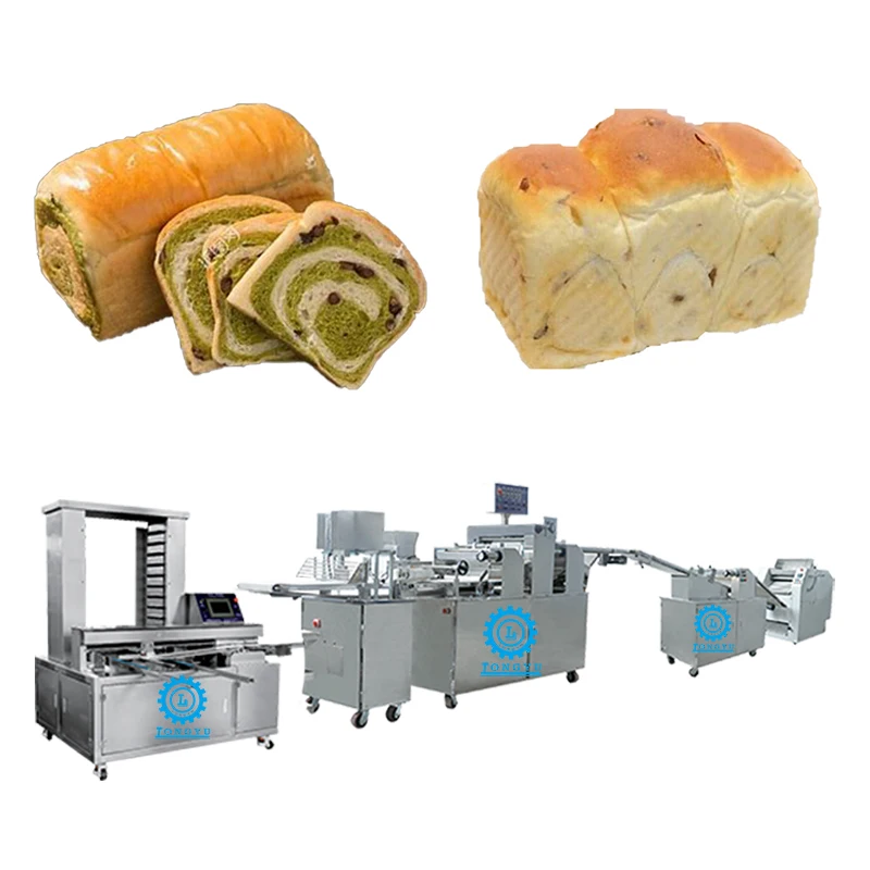 Golden supply commercial toast bread making machines bread round hamburg making bread maker machine on sale