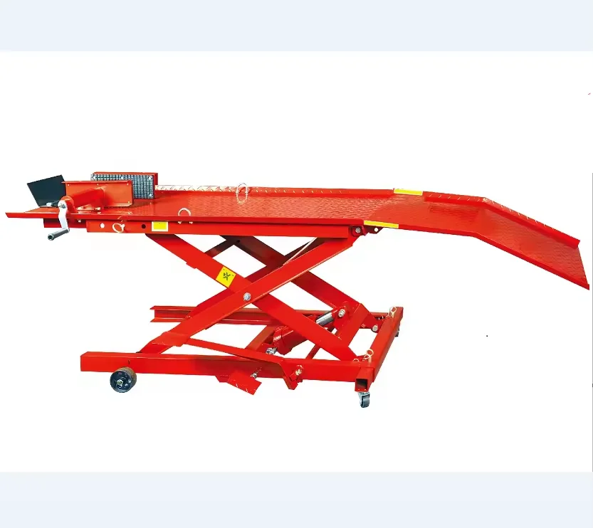 800lbs/360kg Scissor Design Hydraulic Motorcycle Lift