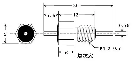 Проходной фильтр 7000-12000pF M4 PI