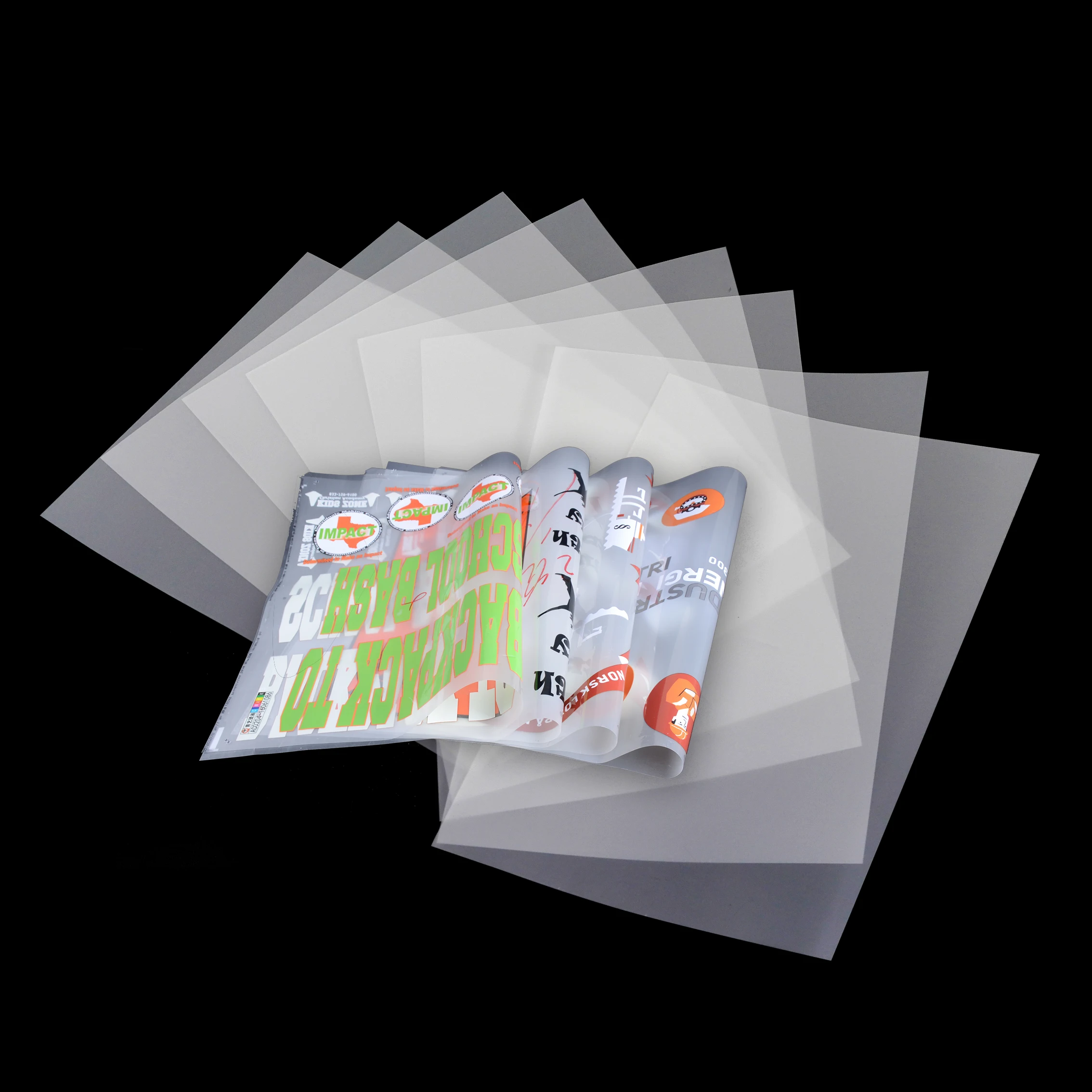 A3 A4 A3+ DTF film heat transfer pet film for powder shaking machine printing heat press for textile