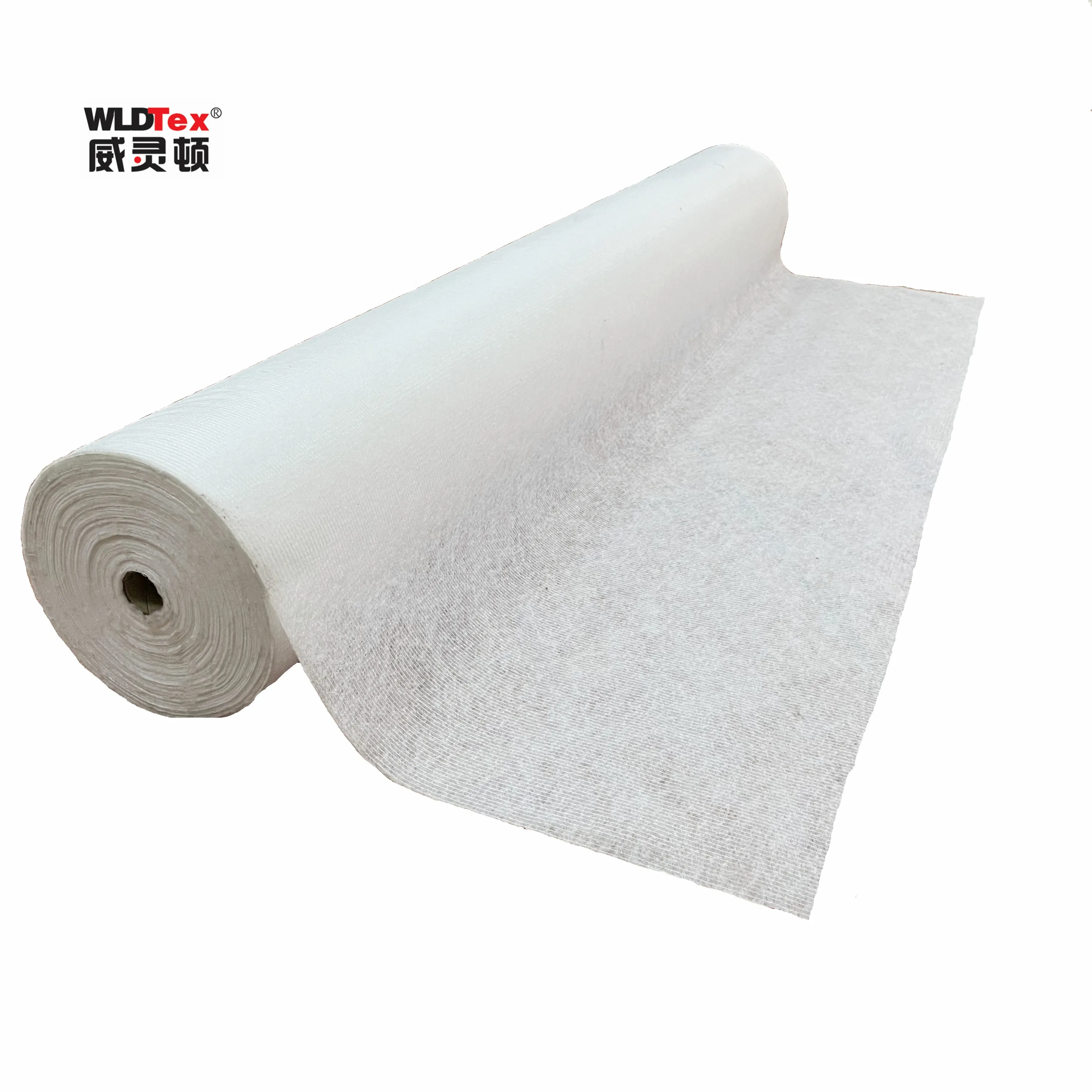 Рулоны водонепроницаемой укрепленной ткани из полиэстера ширина 150 см вес 80 г/м2 для гидроизоляции