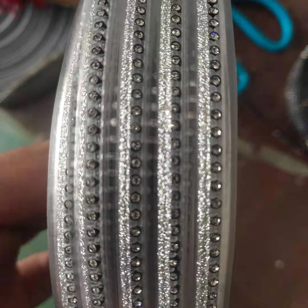 PVC strap welt ornament for shoes upper lady sandals decoration