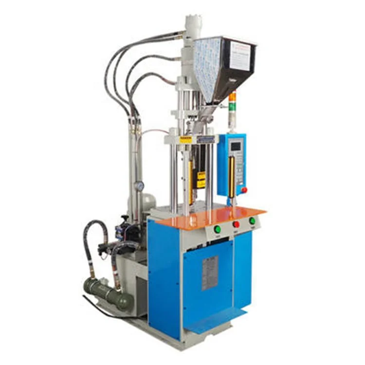 Automation 15 ton Plastic Injection Molding machine for USB data cable connector