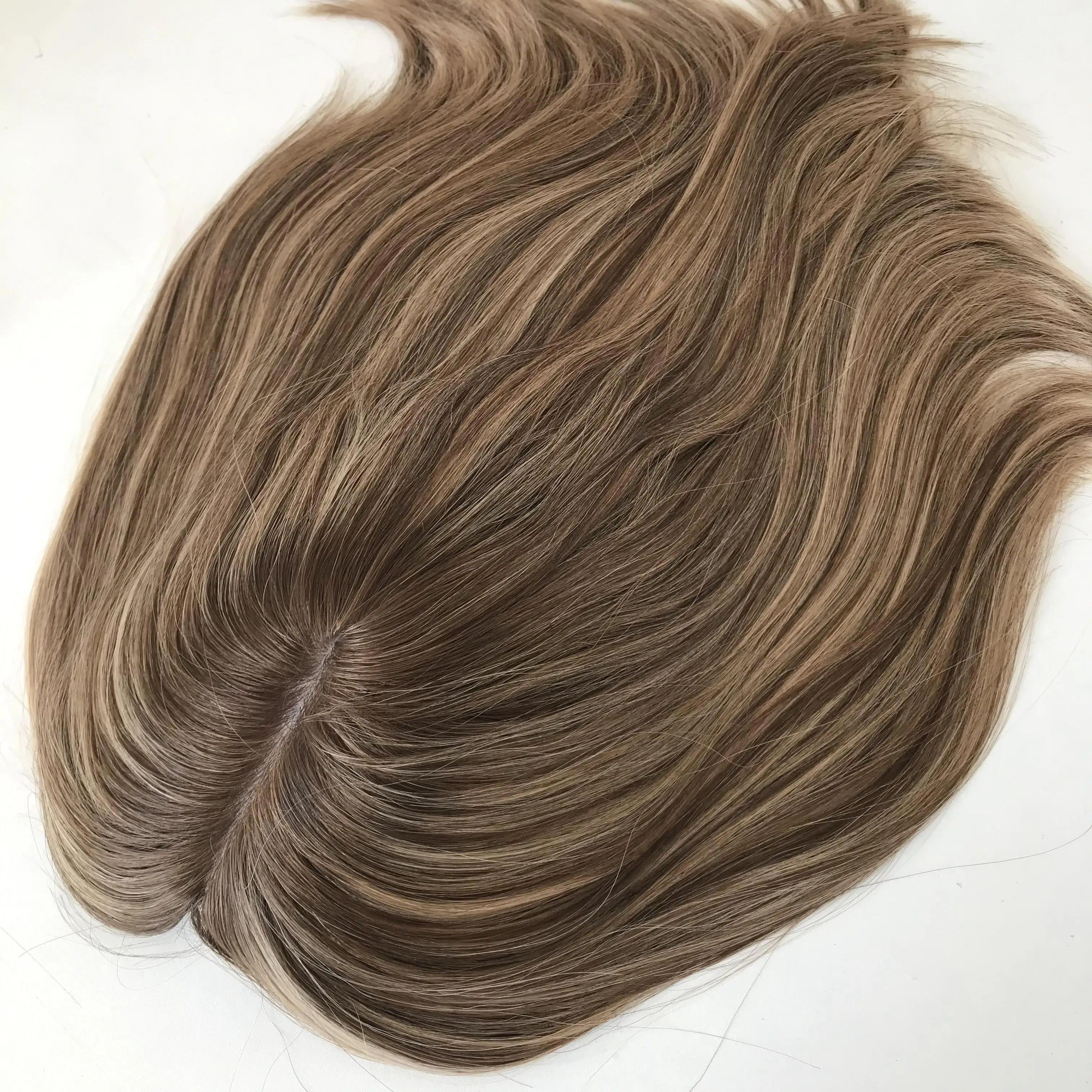 Hot Sale European Jewish Whopper Straight Body Wave 100% Human Hair Wig for Women of Medium Length