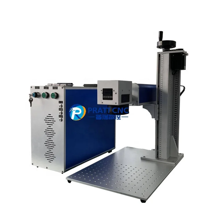 Pen Logo Nameplate Galvo Raycus Jpt Fiber Engraving Laser Marking Machine Small Handheld Split Optical Non Metal Deep Marking