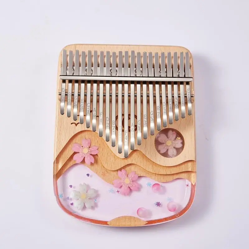 cega outdoor musical instrument resin kalimba thumb piano 17 keys