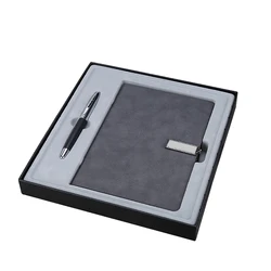 stock available customer gift set notebook pen two piece gift sets for company