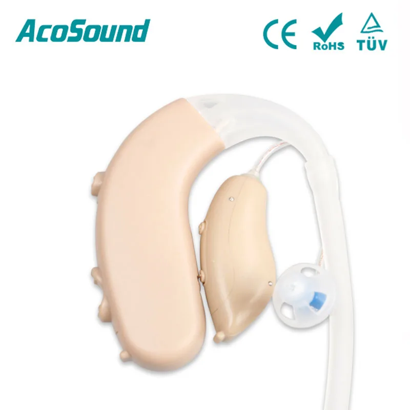Acosound CIC rechargeable blue tooth best sound hearing aid wholesale