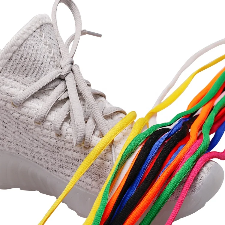 Custom Fashion 10 Colors Sport Running Shoe Strings 120cm Athletic ShoeLaces Half Round Oval Shoes Laces