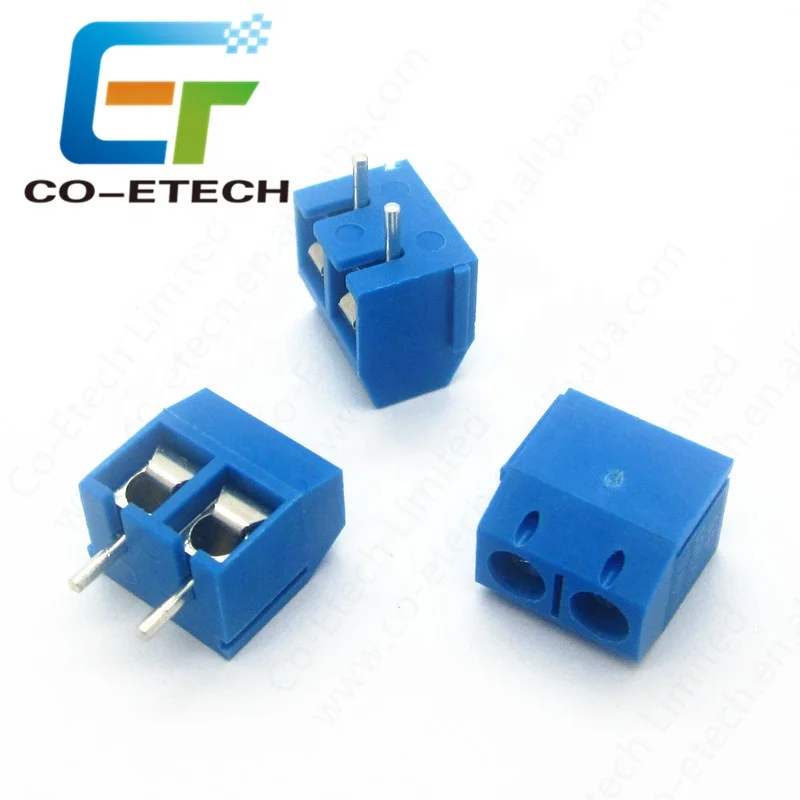 5,08 мм печатной платы Клеммная колодка Разъем KF301 Американская классификация проводов 2р 3 штыря гнезда штепсельной вилки