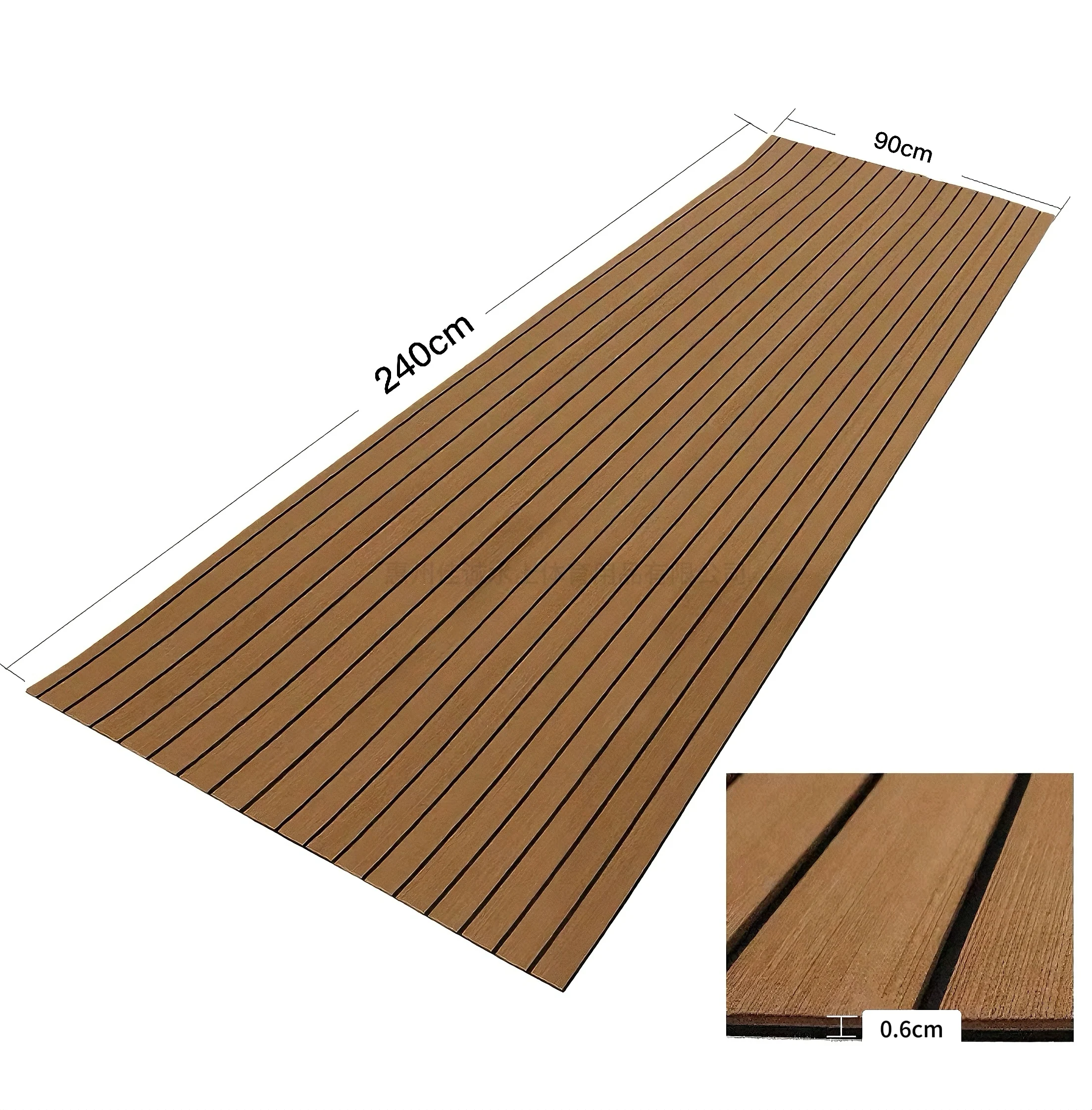 Self Adhesive EVA Grip Pad Odorless Non-Toxic Non- Skip Protection Ideal Comfort And Traction Marine Decking