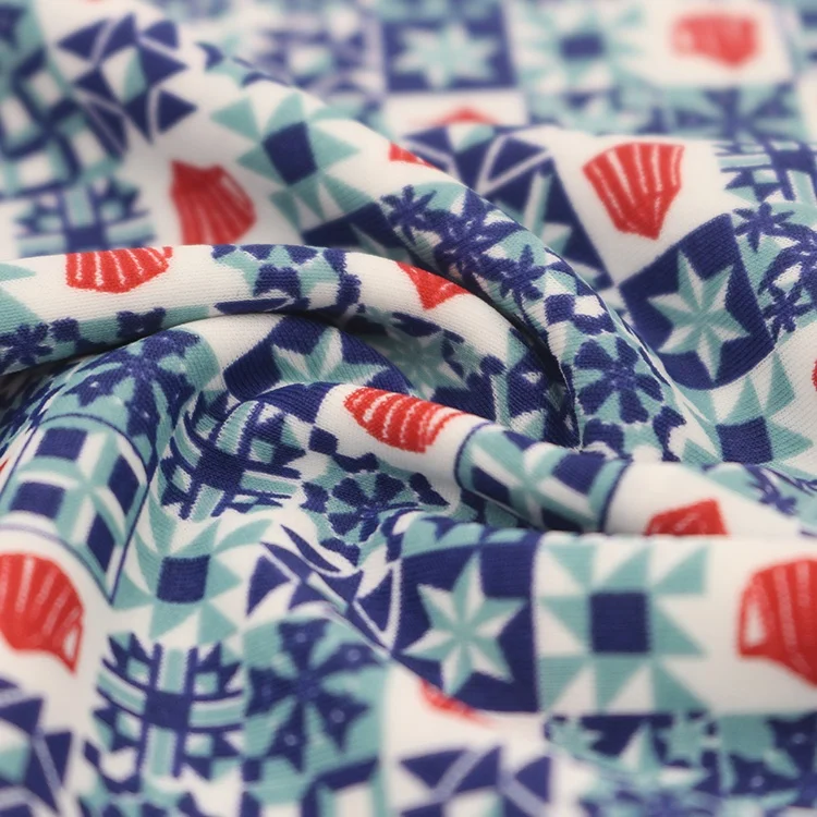 80/20 nylon spandex african sublimation spandex printing textile carvico fabric bikini