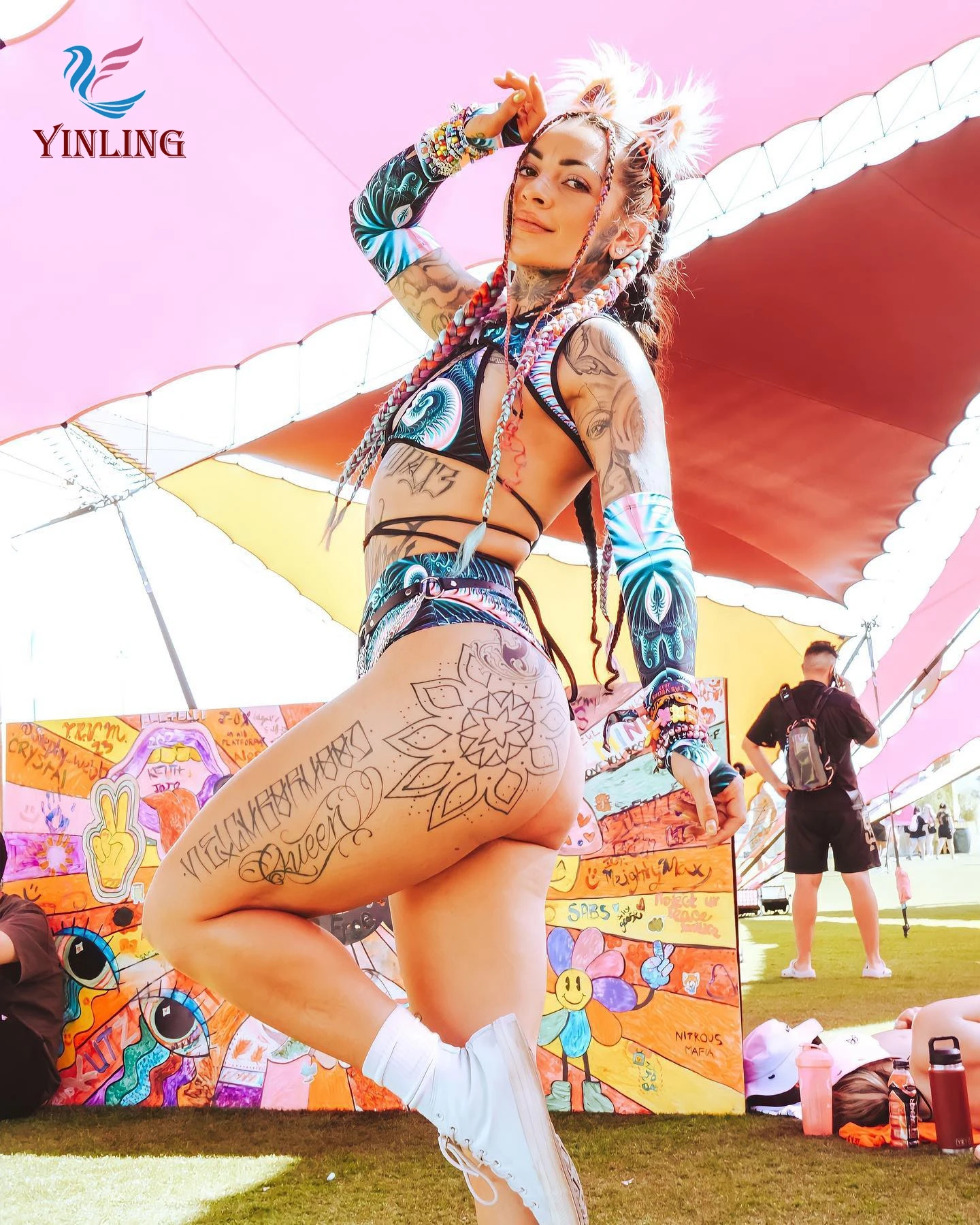 New Design Wholesale Exotic Dresses Stage Dance Wear Performance Custom Witch Wear