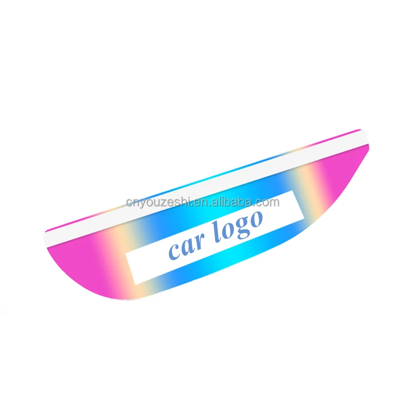 Transparent Colorful Rain Eyebrow Cover Car Rear View Side Mirror Rain Board Sun Visor