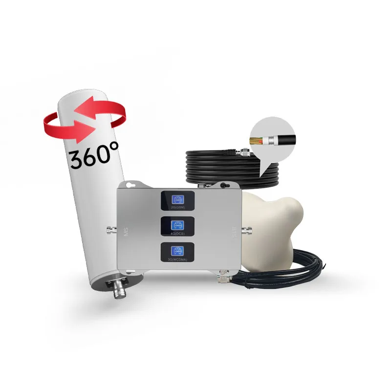 Усилитель сигнала 4G, трехдиапазонный усилитель сигнала сотового телефона, усилитель 900 1800 2100 4G Lte