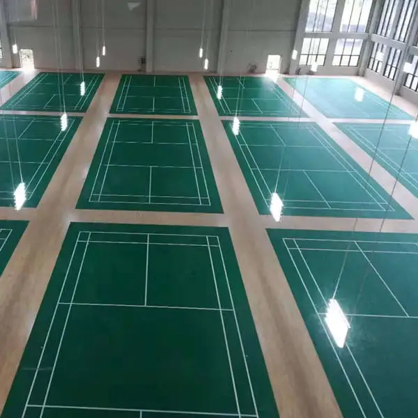 hot sale interlocking floor tiles foam 24x24 gerflor taraflex badminton sports flooring luxury vinyl plank flooring interlocking