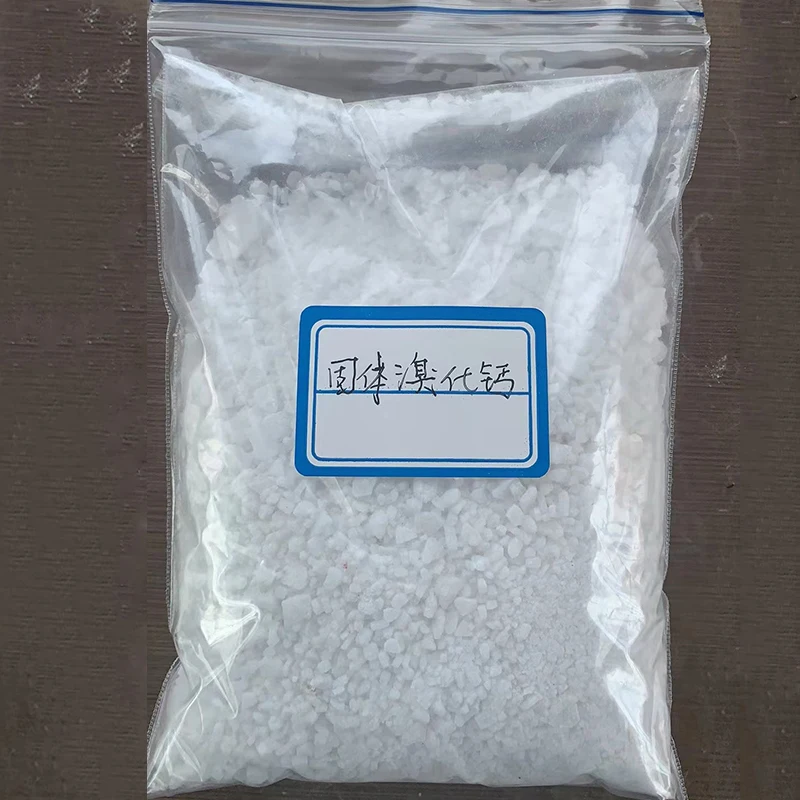 Industrial grade Solid calcium bromide Oil Field auxiliary cold extinguishing agent 99%