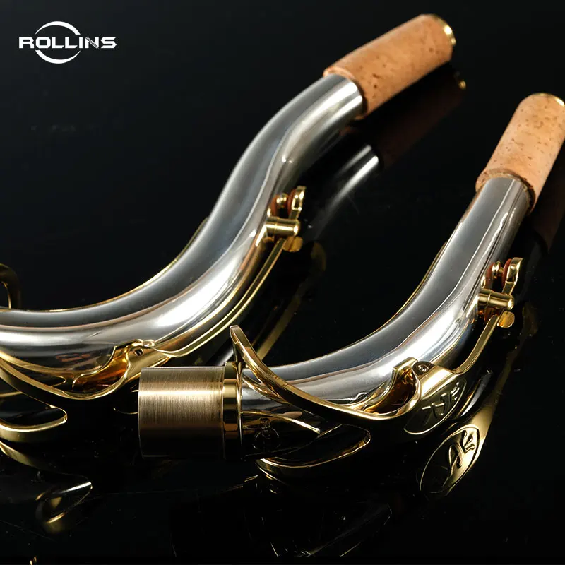 Saxophone sterling silver 999 bent neck saxophone alto accessories