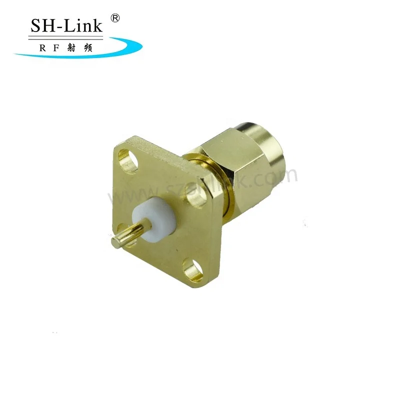 RF coaxial SMA male connector,micro-strip connectors