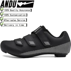 Big Size 36-48 Sports New Fashion Mountain Highway Road Bicycle Cycling Shoes Men Women  Wear-resisting Cycling Shoes