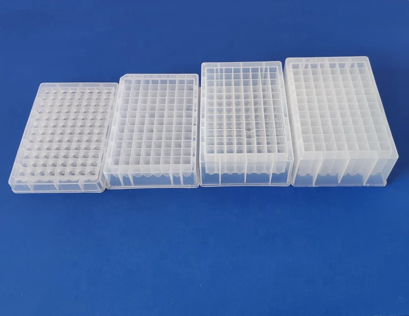 0.5ml 1.2ml 1.6ml 2.2ml plastic 96-well Deep well multiwell plate deep well microplate for lab