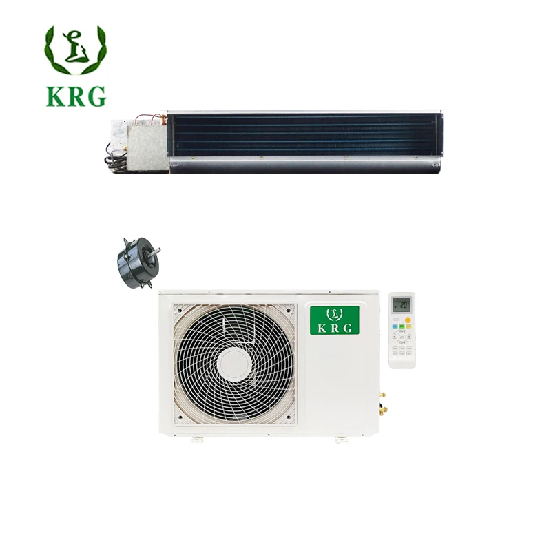 Duct split air conditioner 12000Btu 3500W 1ton Cooling Only low profile ducted system air conditioner CE quality