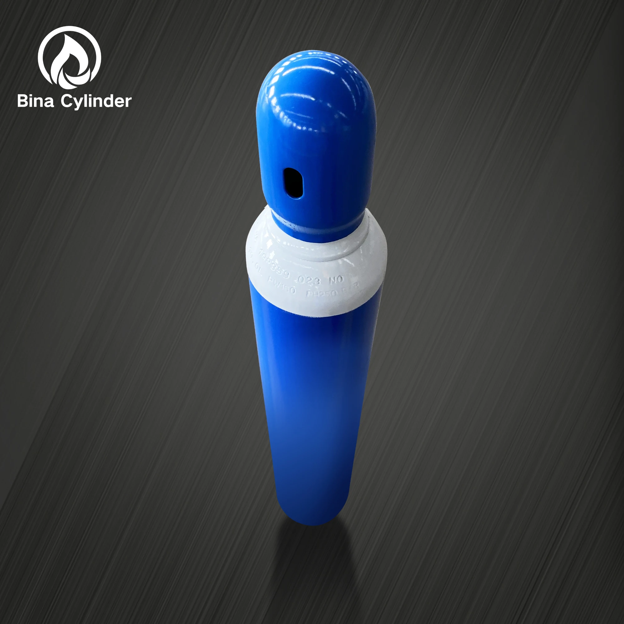China Bina Factory direct sale 10L oxygen gas cylinder price