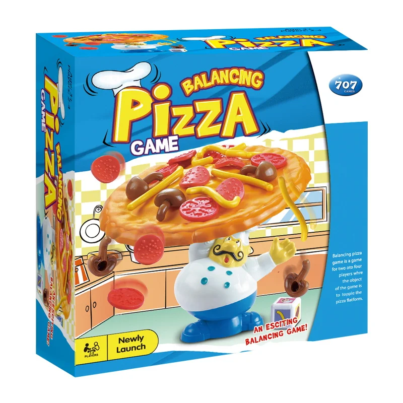 Parent-child Interaction Early Education Kitchen Pizza Toy Balance Pizza Game Toy