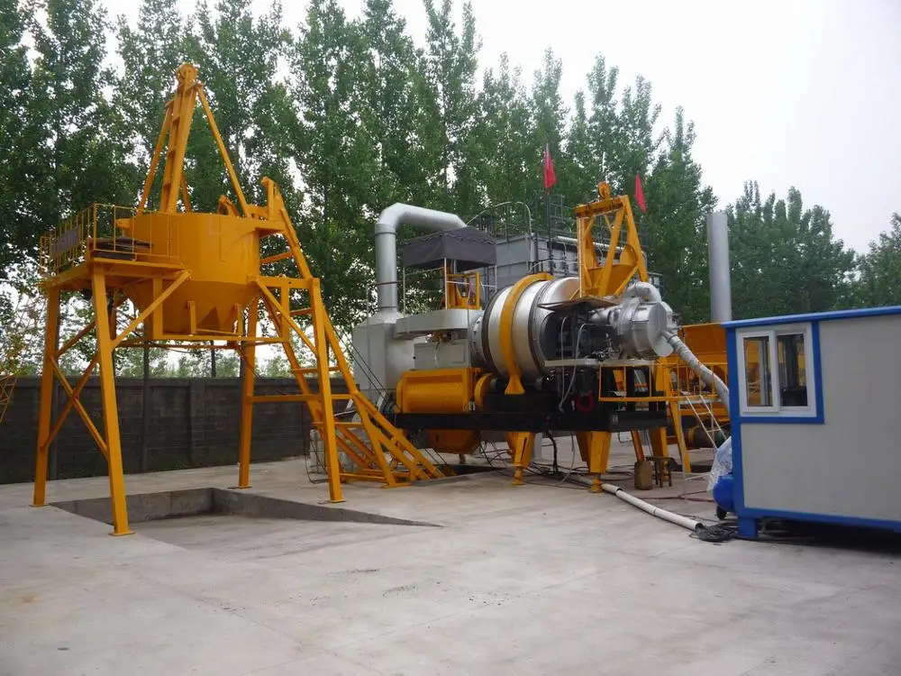 Mobile Asphalt road construction machine mini QLB20 asphalt mixing plant Asphalt forced mixer