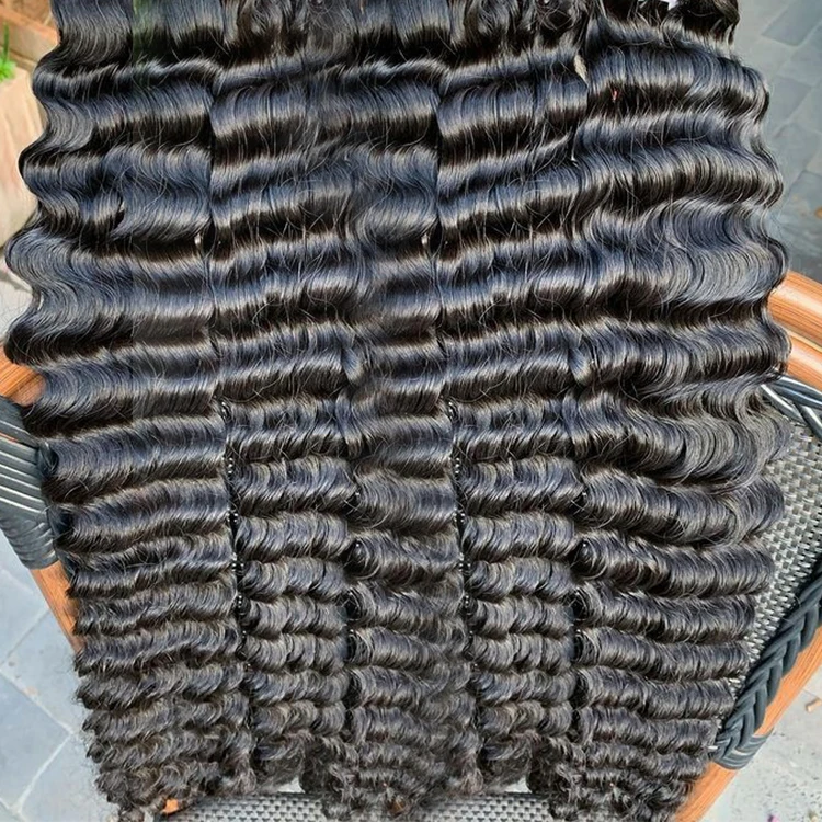 raw hair unprocessed indian raw human hair single donor Raw Human Hair cambodian raw deep wave Bundles