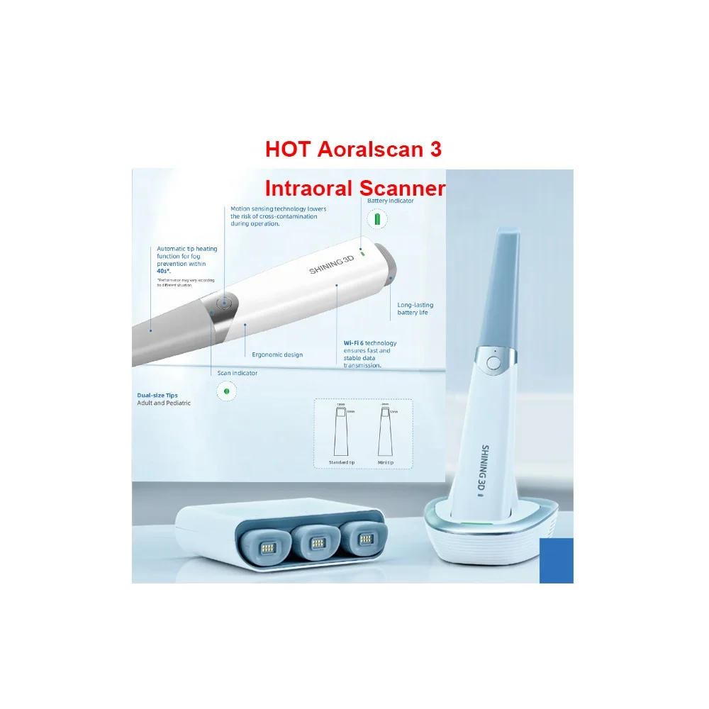 Dental 3D intra oral Aoralscan 3 Intraoral Scanner Advanced Technology for Dental Diagnostics intraoral camera
