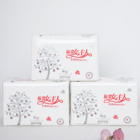  Free Sample Customized 3 Ply Virgin Wood Pulp Baby Soft Factory Price Facial Tissue