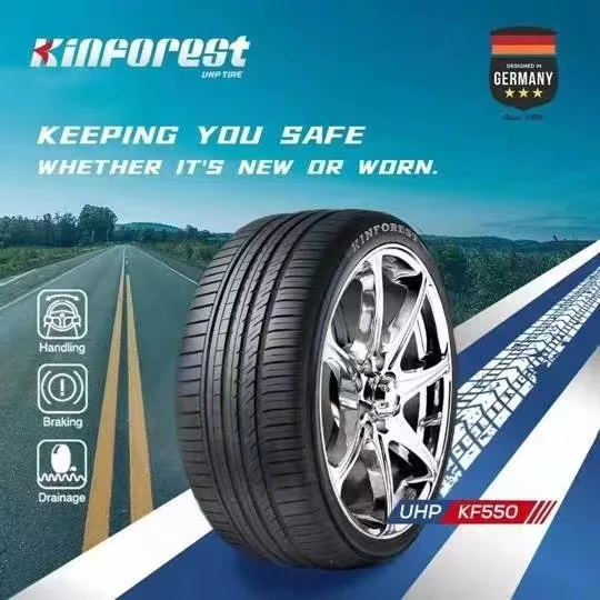KINFOREST KF550 Passenger Car Tires UHP Made In SHANDONG Rubber Tire Radial Tubeless 215x65x16