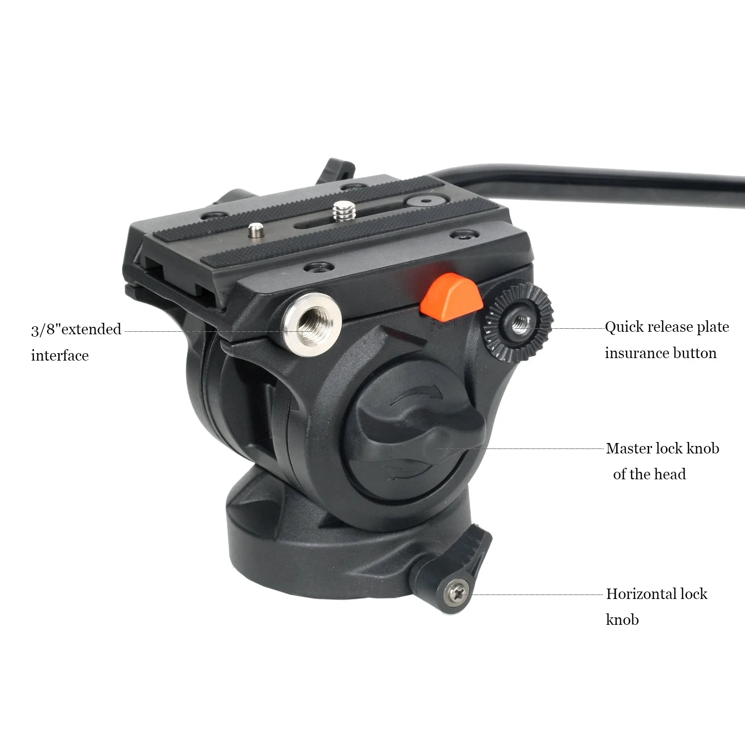 Coman Q Series video Q5  fluid head for nikon dslr camera tripod with competitibve price high quality