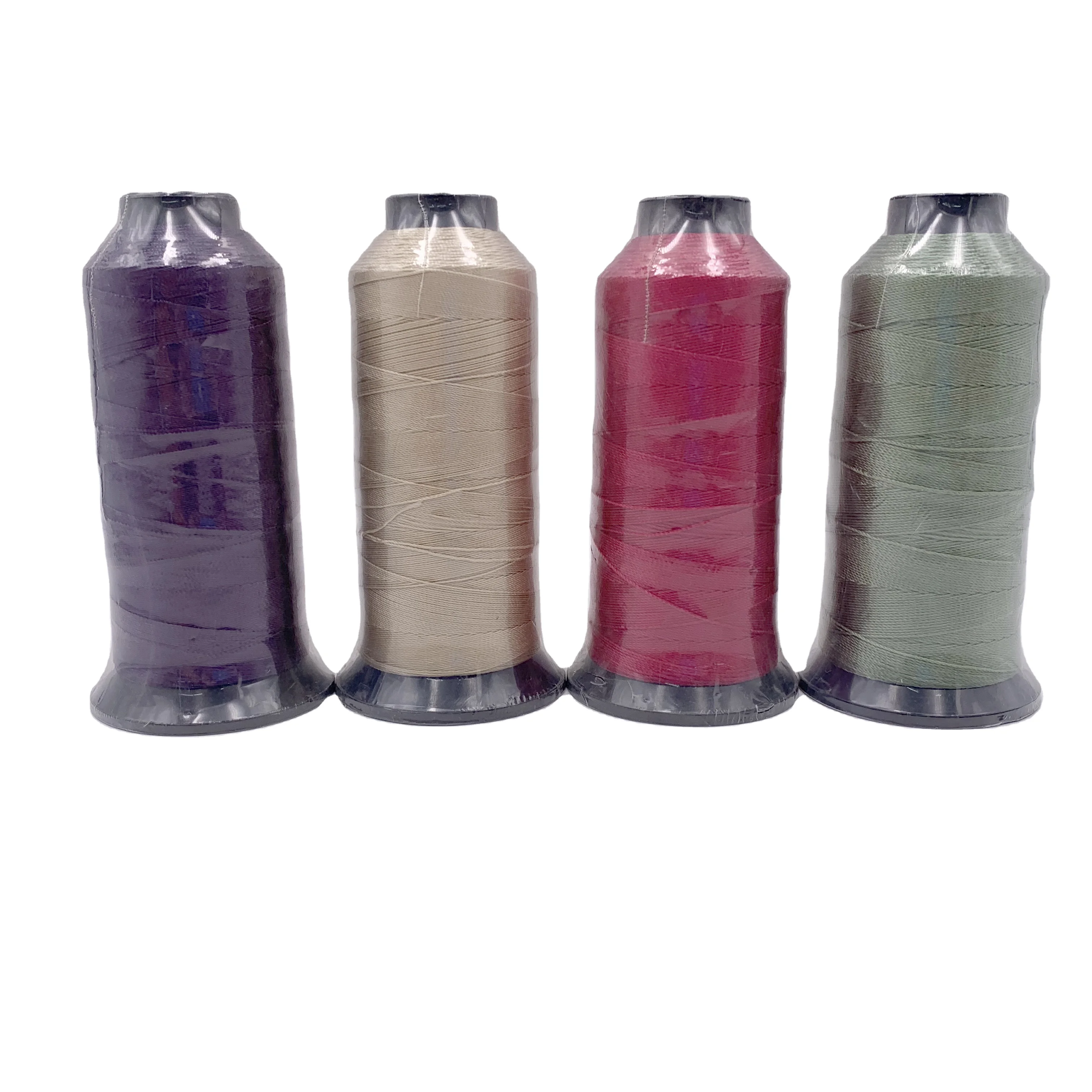 sewing thread wholesale 100% Polyester Sewing Thread Colorful 420D/2  sewing thread for bag